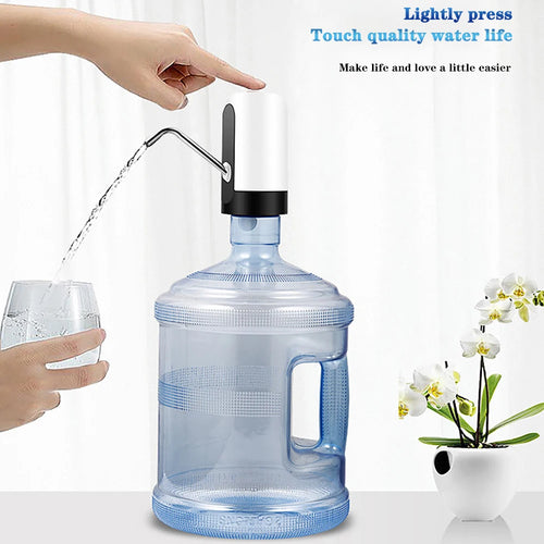 Bomba de Água Elétrica Automática Recarregável por USB