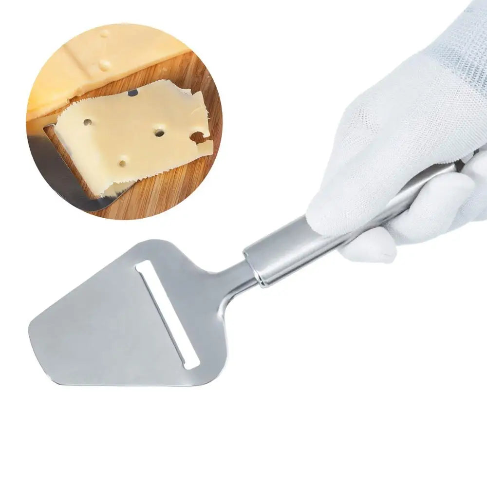 Fatiador e Servidor de Queijo Heavy Duty em Aço Inoxidável Antiaderente LMETJMA
