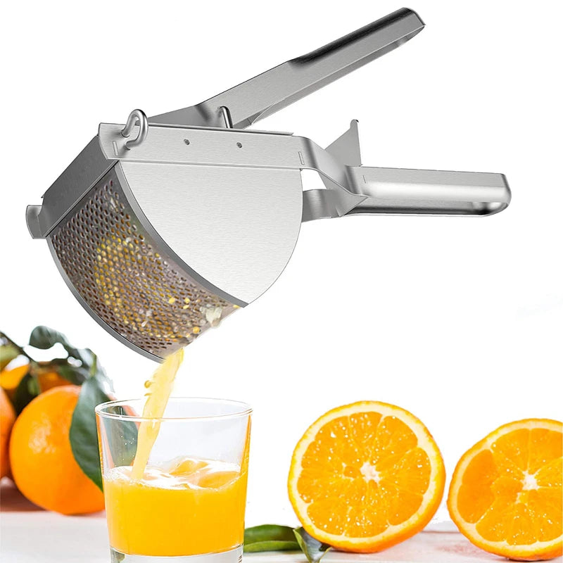 Espremedor e Puré de Batata Heavy Duty em Aço Inoxidável LMETJMA