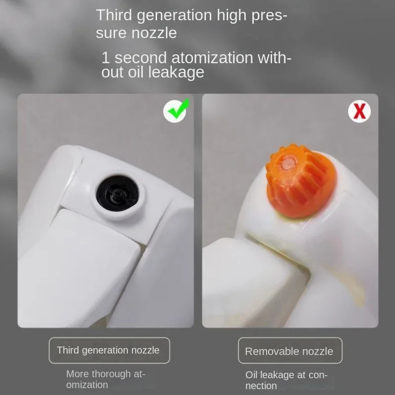 Frasco Spray Pulverizador de Azeite e Óleo para Cozinha e Air Fryer