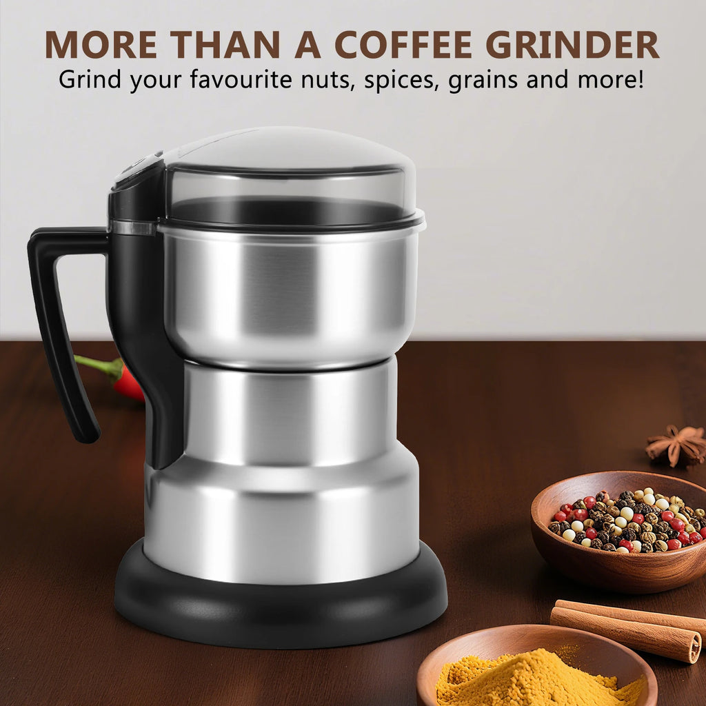 Moinho Elétrico de Café e Especiarias com Lâminas em Aço Inoxidável