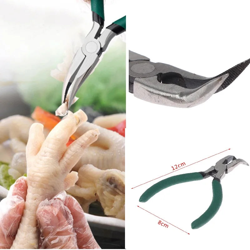Alicate Removedor de Ossos para Pés de Frango, Pato e Ganso
