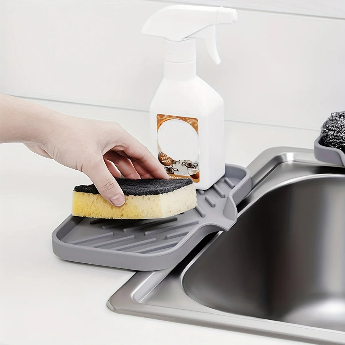 Organizador de Lava-Loiça em Silicone com Drenagem
