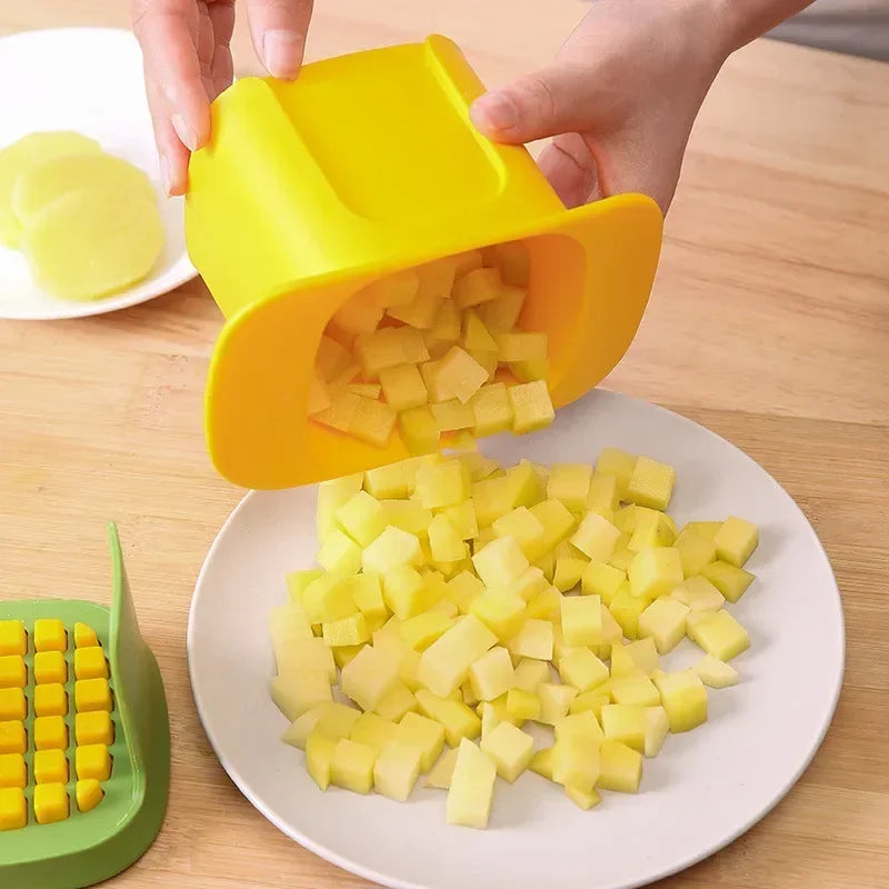 Cortador de Legumes e Fruta Multifuncional com Fatiador de Batatas Fritas e Cebola