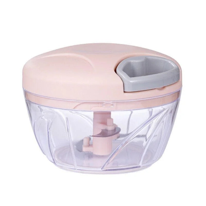 Picador Manual de Alho e Legumes com Lâmina em Aço Inoxidável – 500/900 ml