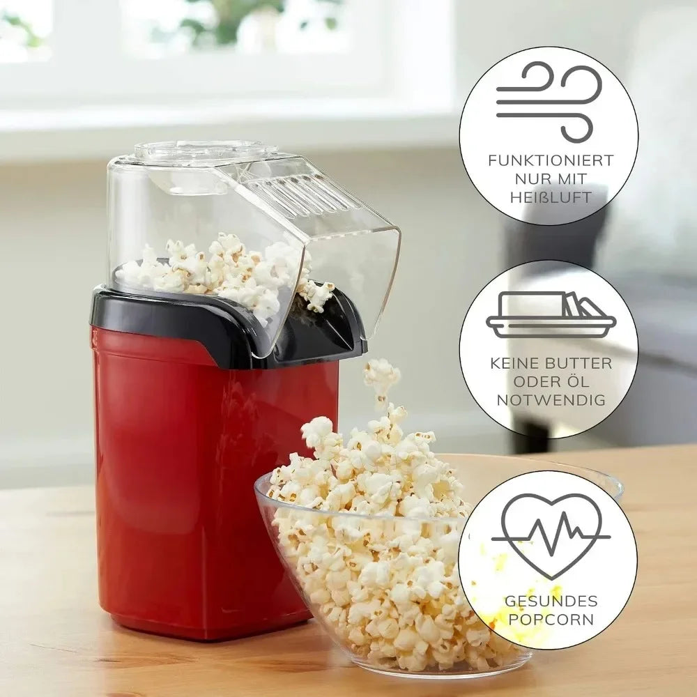 Máquina Mini de Pipocas com Ar Quente sem Óleo