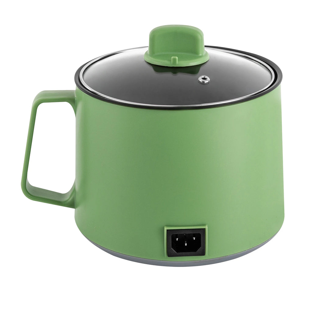 Panela Elétrica Mini Multifuncional Antiaderente para Arroz, Massa e Sopas