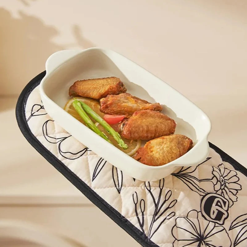 Luva de Cozinha Térmica e Resistente ao Calor para Forno e Micro-ondas