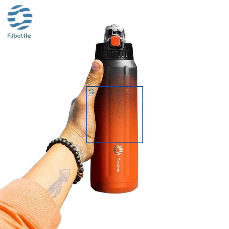 Garrafa Térmica de Aço Inoxidável FJbottle 600ml com Isolamento a Vácuo (Quente e Frio)