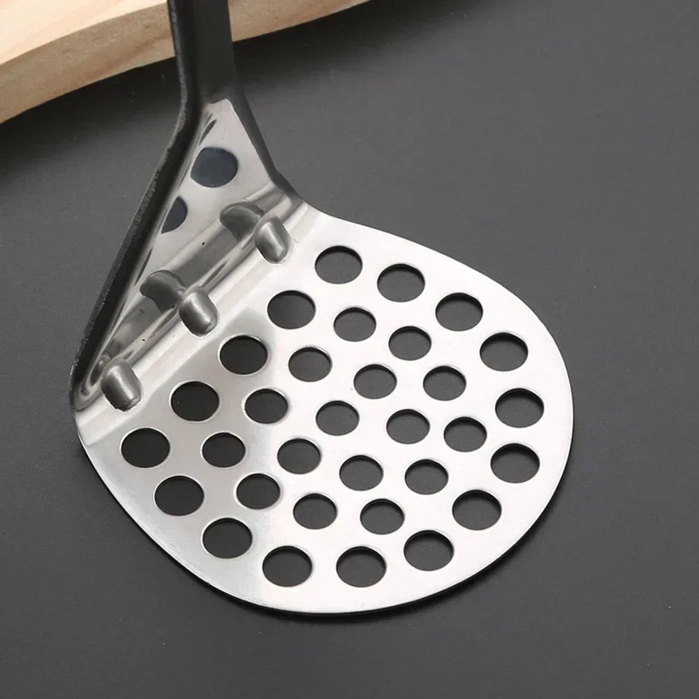 Esmagador Manual de Batatas e Legumes em Aço Inoxidável