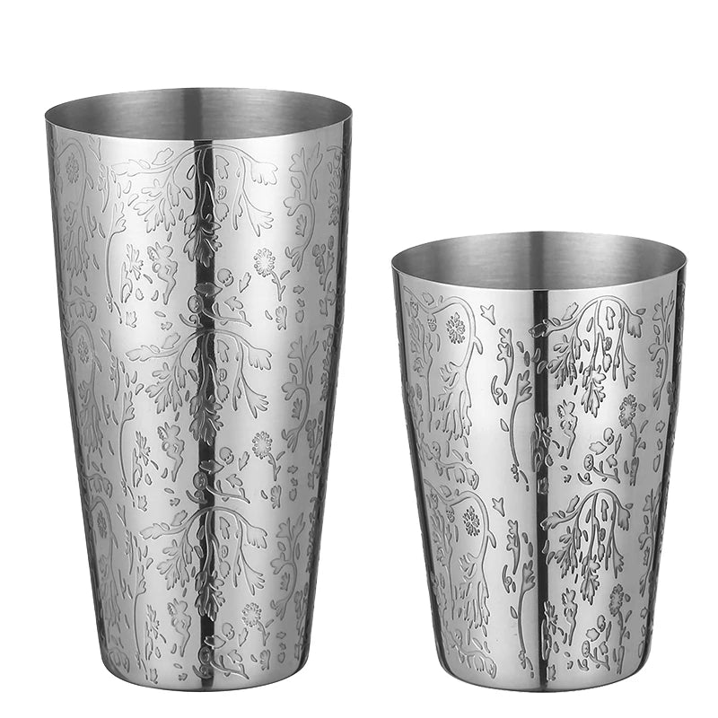 Shaker de Cocktail Boston de 800ml em Aço Inoxidável para Bar e Bartender