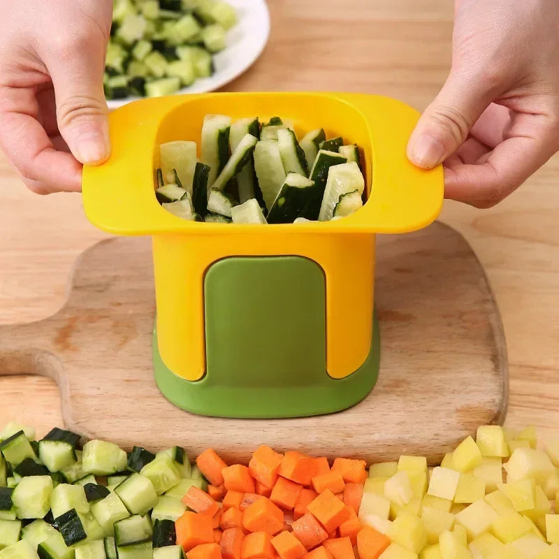 Cortador de Legumes e Fruta Multifuncional com Fatiador de Batatas Fritas e Cebola
