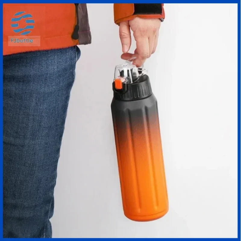 Garrafa Térmica de Aço Inoxidável FJbottle 600ml com Isolamento a Vácuo (Quente e Frio)