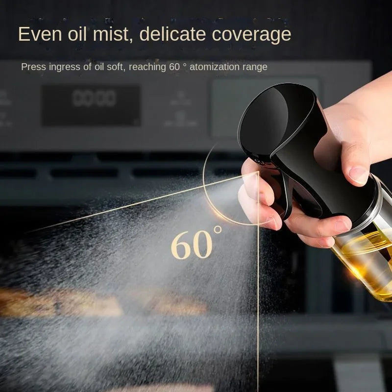 Frasco Spray Pulverizador de Azeite e Óleo para Cozinha e Air Fryer