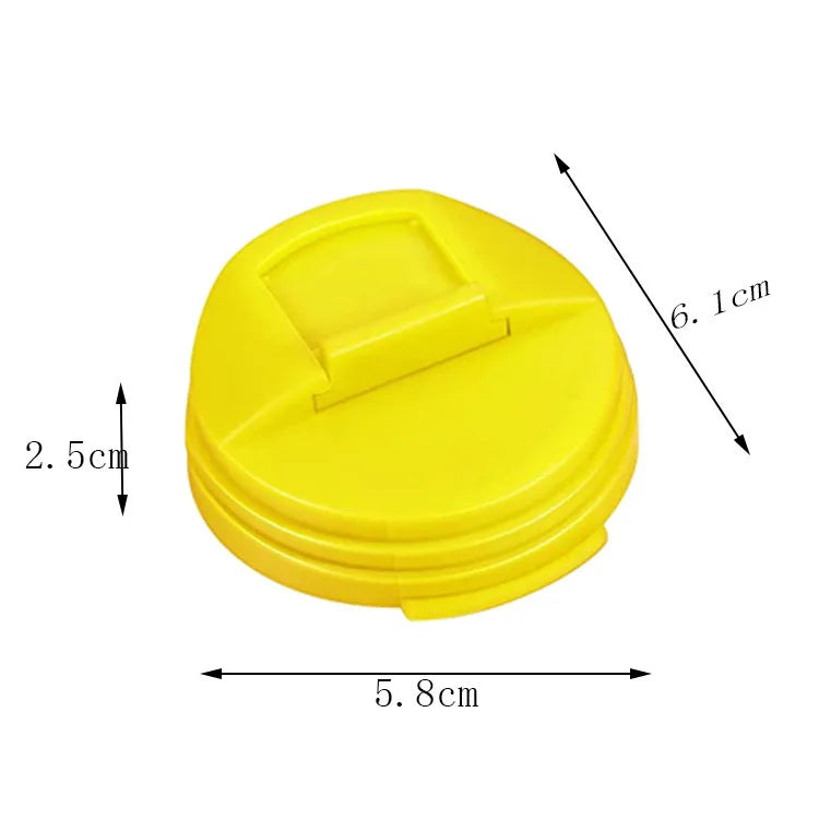 Pack de 3 a 6 Tampas de Proteção Reutilizáveis para Latas de Bebida e Refrigerante