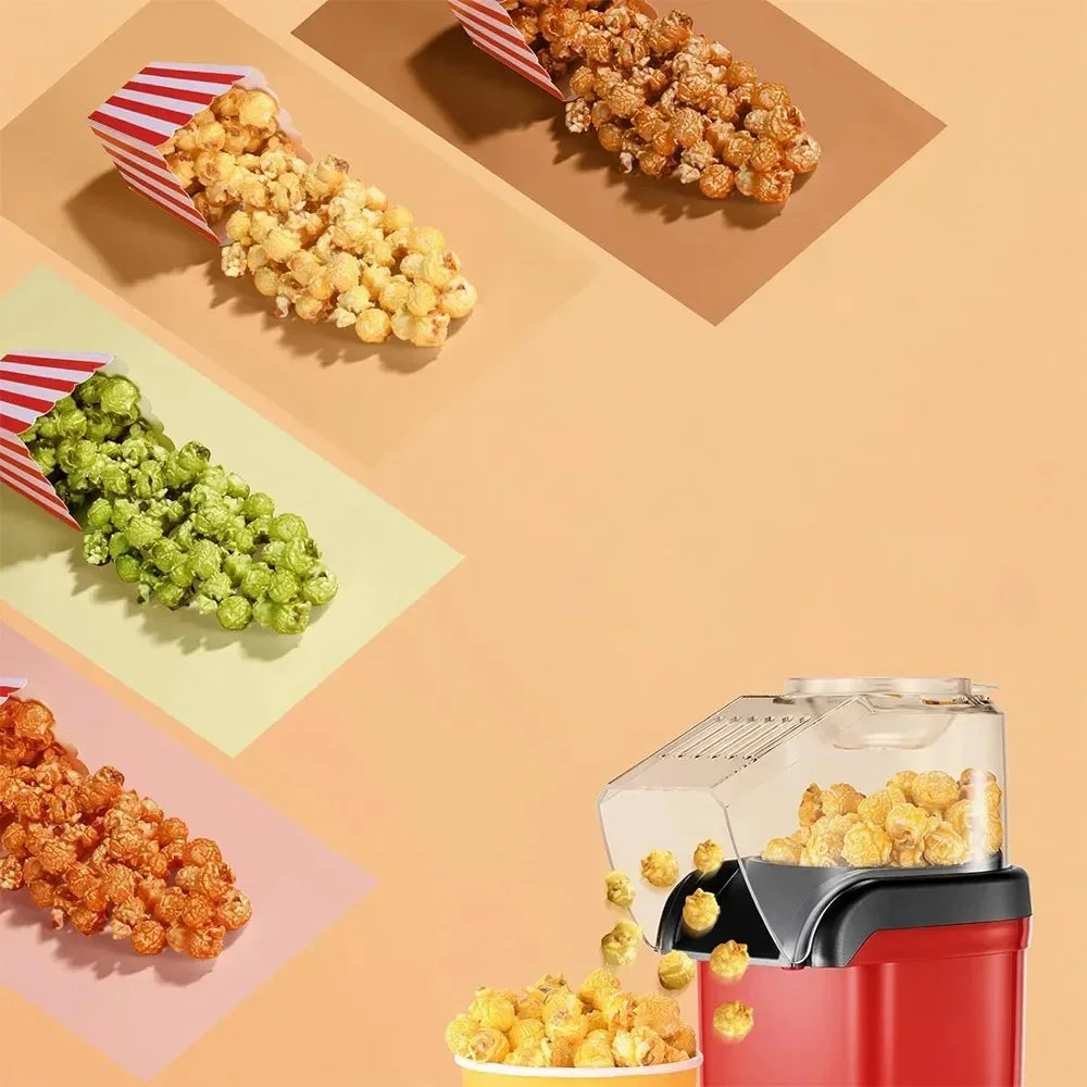 Máquina Mini de Pipocas com Ar Quente sem Óleo