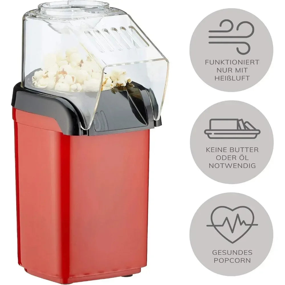 Máquina Mini de Pipocas com Ar Quente sem Óleo